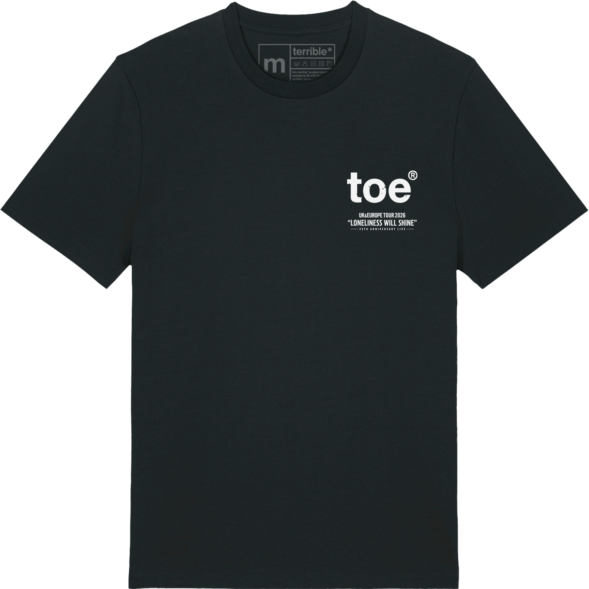 Toe Tour Tee Black EU