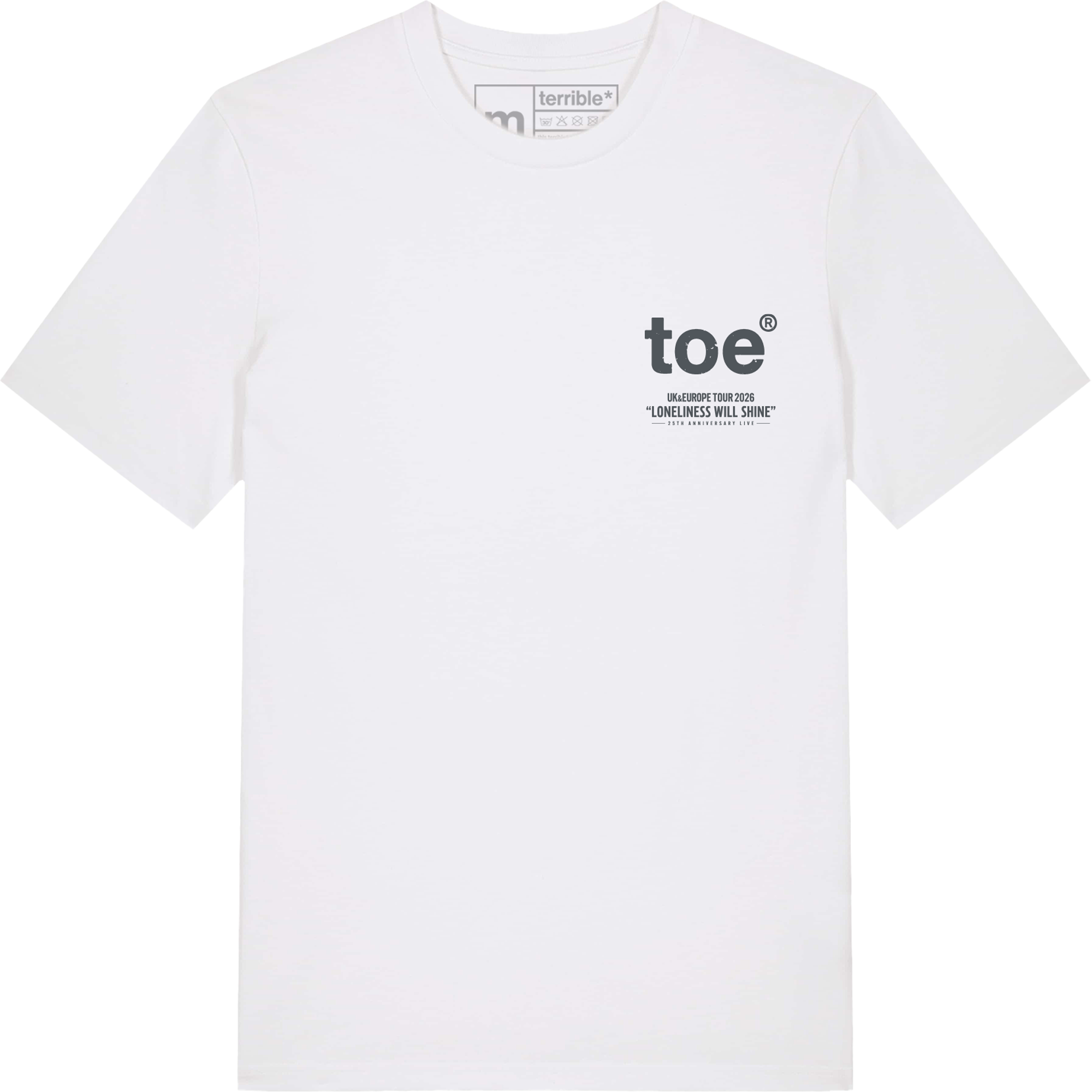 Toe Tour Tee White EU