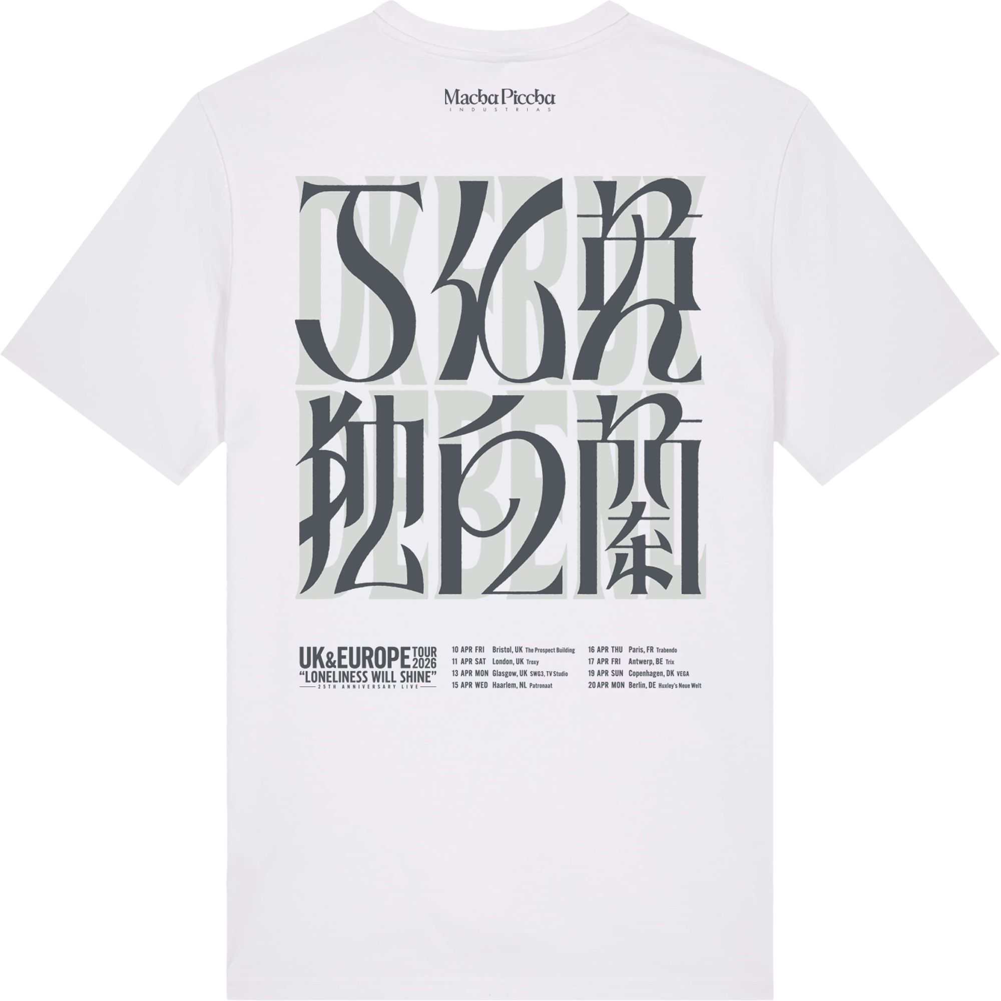 Toe Tour Tee White EU